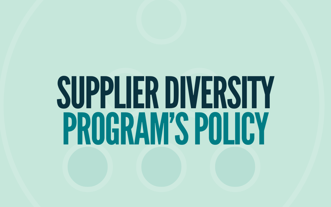 Five Steps to Defining Your Supplier Diversity Program