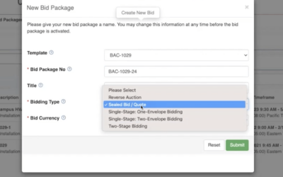 Understanding the SupplierGateway Bid Tool