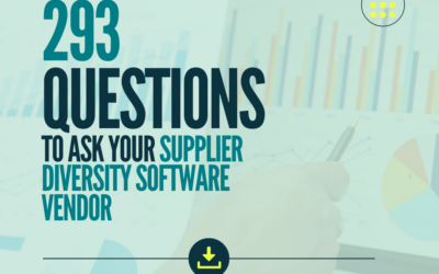 The 293 Essential Questions to Ask Your Prospective Supplier Information Management and Supplier Diversity Software Vendors (with an RFP Template)